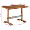 vidaXL Dining Table Multicolor Solid reclaimed wood Medium