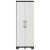 Keter Utility Cabinet Black and Gray Polypropylene Compact