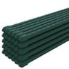 vidaXL Plant Stake Set of 30 Green Steel with polypropylene coating