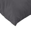 vidaXL Pallet Cushion Set of 2 Anthracite Polyester Medium