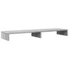 vidaXL Monitor Stand Grey Sonoma 39.4x10.6x3.9" Engineered Wood