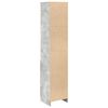 vidaXL Highboard Concrete grey Engineered wood Tall Highboard