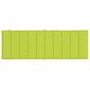 vidaXL Sun Lounger Cushion Bright Green Oxford Fabric (100% Polyester)