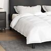 vidaXL 2-in-1 Duvet White 94.49 x 86.61 in Feather