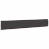 vidaXL Lawn Edgings 10 pcs Black 5.9x40.6" Cold-rolled Steel