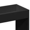 vidaXL Highboard Black Engineered Wood Tall Highboard Rectangular