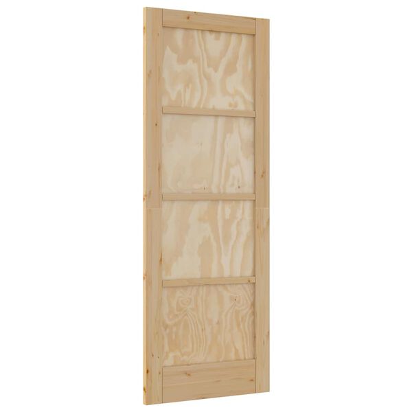 vidaXL Interior Door ORKDAL Brown 28.94 x 78.15 in Plywood