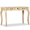 vidaXL Console Table Whitewashed mango wood Solid mango wood Large