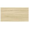 vidaXL Shelf Set of 4 Sonoma oak Engineered wood