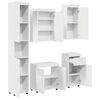 vidaXL Bathroom Furniture Set with Drawer TULUM White Engineered Wood