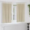 vidaXL Blackout Curtains 2 pcs Cream 55.12 x 68.90 in Velvet