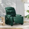 vidaXL Electric Massage Recliner Chair Dark Green