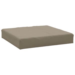 vidaXL Pallet Cushion Taupe Oxford fabric (100% polyester)