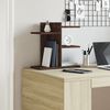 vidaXL Desk Organiser Brown Oak 16.5x8.5x16.5" Engineered wood