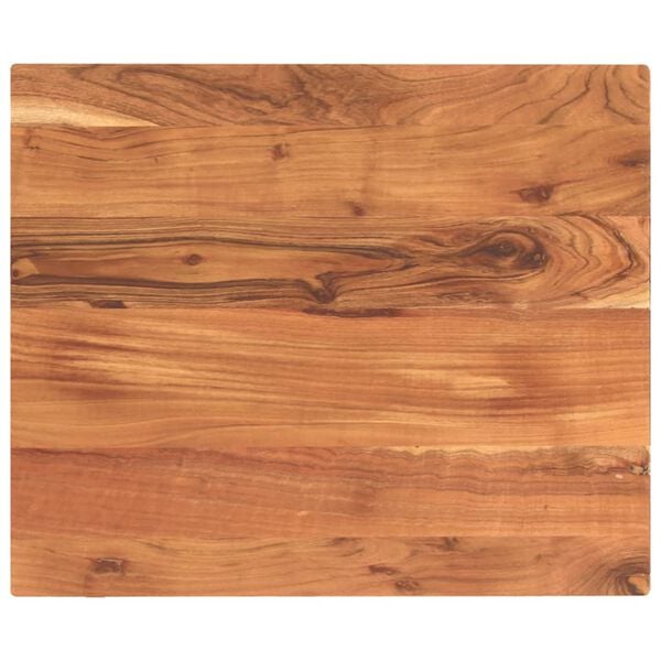 vidaXL Table Top 23.6"x19.7"x1" Rectangular Solid Wood Acacia