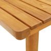 vidaXL Garden Coffee Table Golden brown Solid acacia wood