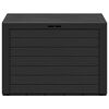vidaXL Storage Box Anthracite Polypropylene 30.7x17.3x21.7 in