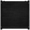 vidaXL Garden Planter Black Solid pinewood Medium Sturdy