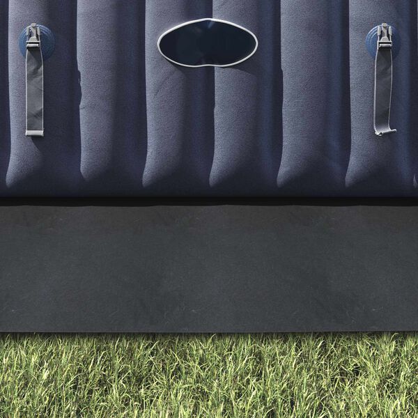 vidaXL Pool Ground Cloth Light Gray 118.1"x86.6" Polyester Geotextile