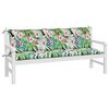 vidaXL Garden Bench Cushion Set of 2 Multicolor
