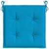 vidaXL Chair Cushion Set of 2 Blue Oxford fabric (100% polyester)