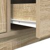 vidaXL TV Cabinet Sonoma oak Engineered wood TV Cabinet Rectangular
