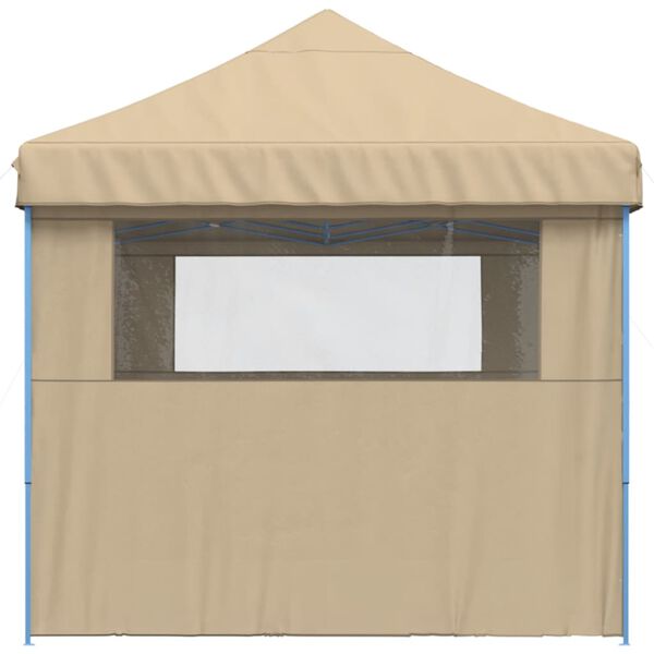vidaXL Party Tent Beige, Blue
