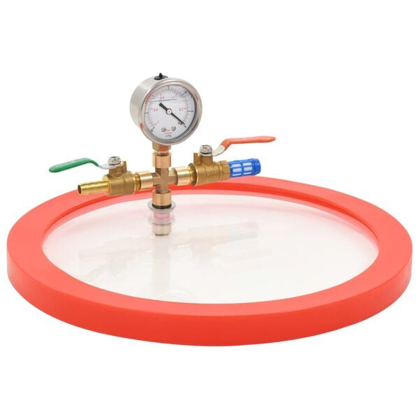 vidaXL Vacuum Chamber Stainless Steel 5.0 gal