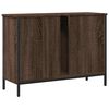 vidaXL Bathroom Sink Cabinet Brown Oak Engineered wood