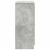 vidaXL Sideboard Concrete Grey Engineered Wood Medium Sideboard
