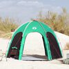 vidaXL Pool Tent with Roof sea green 366 x 305 x 231 cm Polyester
