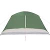 vidaXL Family Tent with Porch 6-Person Green Waterproof