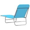 vidaXL Sunlounger Set of 2 Blue