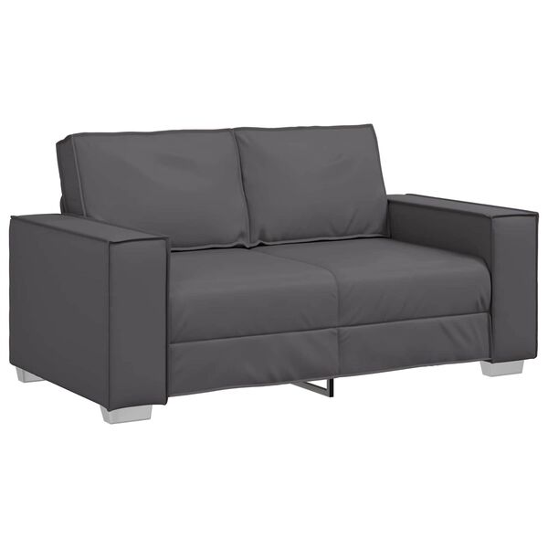 vidaXL Sofa Grey 62.99 x 30.71 x 33.07 in Fabric