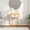vidaXL Console Table Honey Brown
