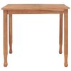 vidaXL Garden Dining Set Teak Solid Teak Wood Standard Durable