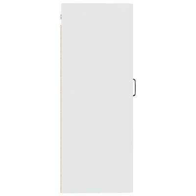 vidaXL Hanging Cabinet White 13.8"x13.4"x35.4" Engineered Wood