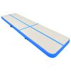 vidaXL Inflatable Gymnastics Mat with Pump 315.0x39.4x7.9" PVC Blue