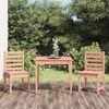 vidaXL Garden Bistro Set Natural Wood Solid Douglas Fir wood Medium