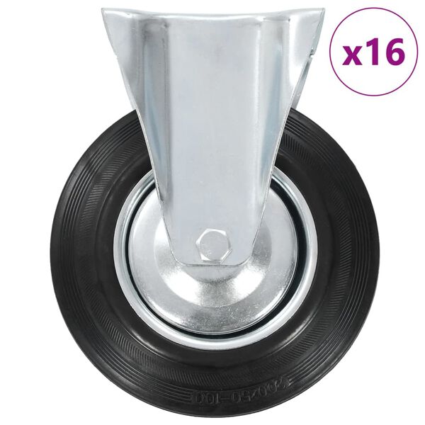 vidaXL 16 pcs Fixed Casters 7.87 " (4x143453)