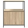 vidaXL Bathroom Cabinet Sonoma oak Engineered wood Medium
