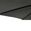 vidaXL Garden Parasol Anthracite Steel, Polyester Large Tiltable