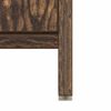 vidaXL Bathroom Cabinet Smoked oak Engineered wood 23.6 x 13.0 x 24.0 in