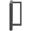 vidaXL Dining Table Leg Anthracite Powder-Coated Steel Standard