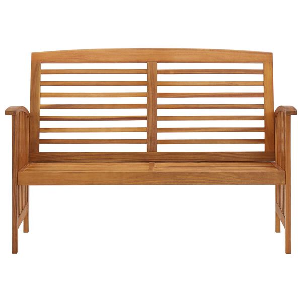vidaXL Garden Bench Natural Wood Solid Acacia Wood Medium Durable
