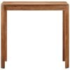 vidaXL Bar Table Honey Solid acacia wood Durable Rectangular