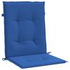 vidaXL Patio Lowback Chair Cushions 6 pcs Royal Blue 39.4x19.7x1.2" Oxford Fabric