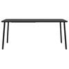 vidaXL Garden Dining Set Anthracite Steel Medium Stackable