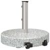 vidaXL Parasol Base Grey Ø 45 x 37.5 cm Granite