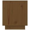 vidaXL Bedside Cabinets 2 pcs Honey Brown 15.7x13.4x15.7" Solid Wood Pine